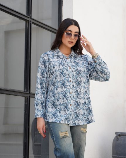 شومیز مانتویی زنانه